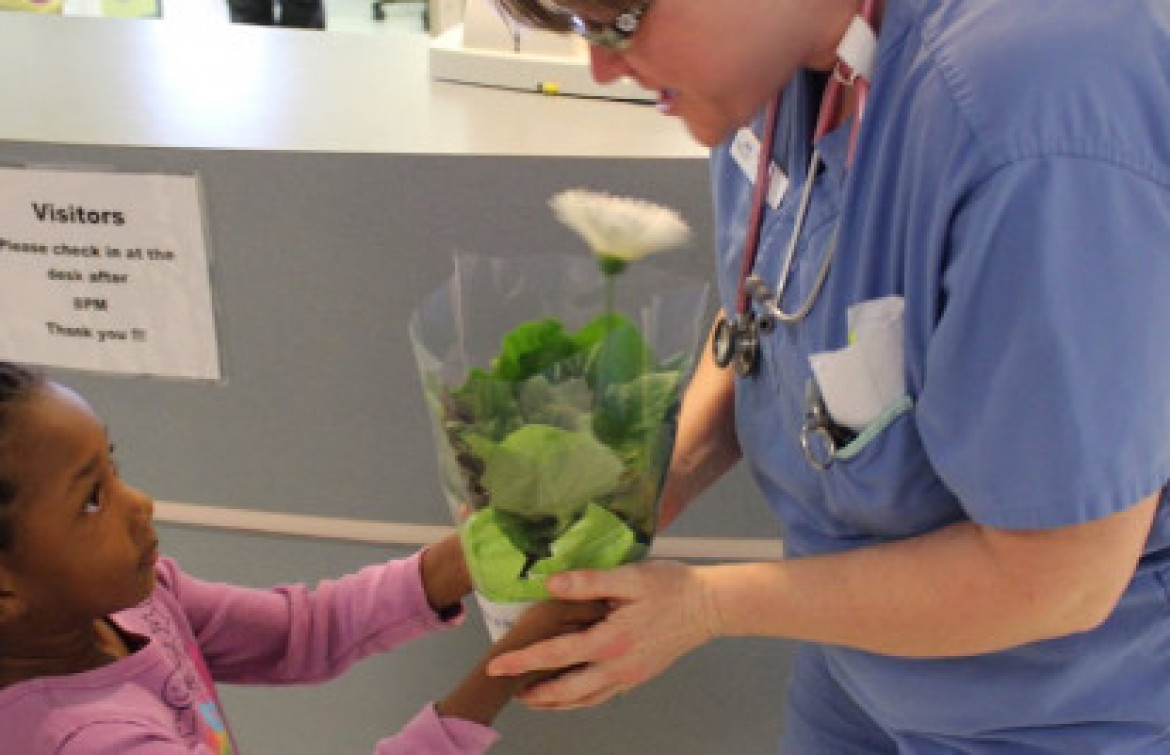 Sending Well Wishes to Patients in Hospital Island Health